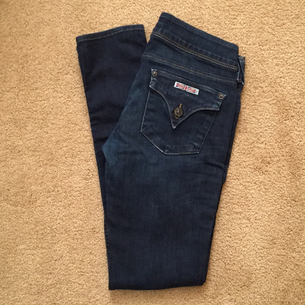 Hudson Jeans - Low Rider, Dark Blue, Skinny Denim